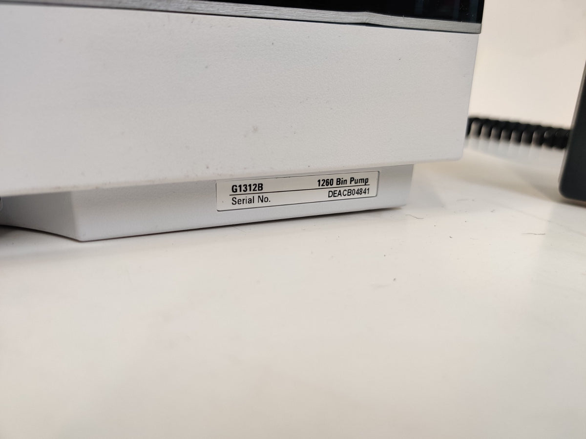 Agilent 1260 Infinity G1312B Binary Pump HPLC System. Tested and Green Status - 