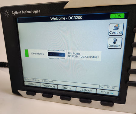 Agilent 1260 Infinity G1312B Binary Pump HPLC System. Tested and Green Status - 