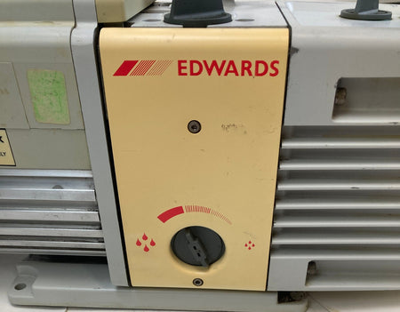 Edwards RV8 Dual Stage Rotary Vane Vacuum Pump 6cfm 100-120VAC 1Ph A654-01-906