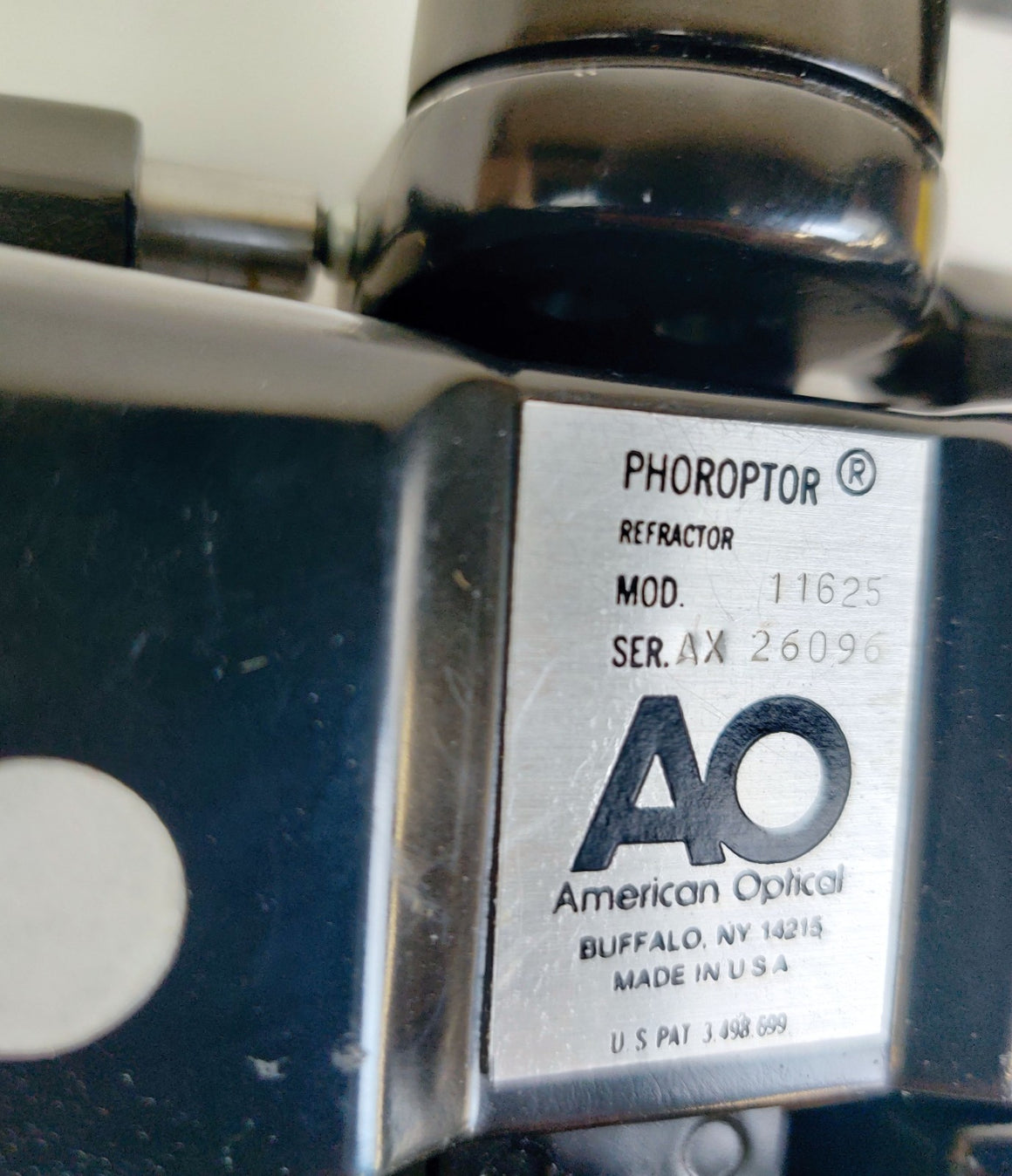 American Optical 11625 Phoropter Minus Cylinder 11625B -cyl - 