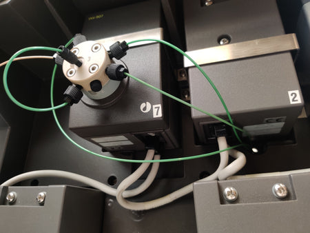 GE AKTA Explorer 100 FPLC System w Box 900, Monitor UV-900, Pump P-90, PH/c-900
