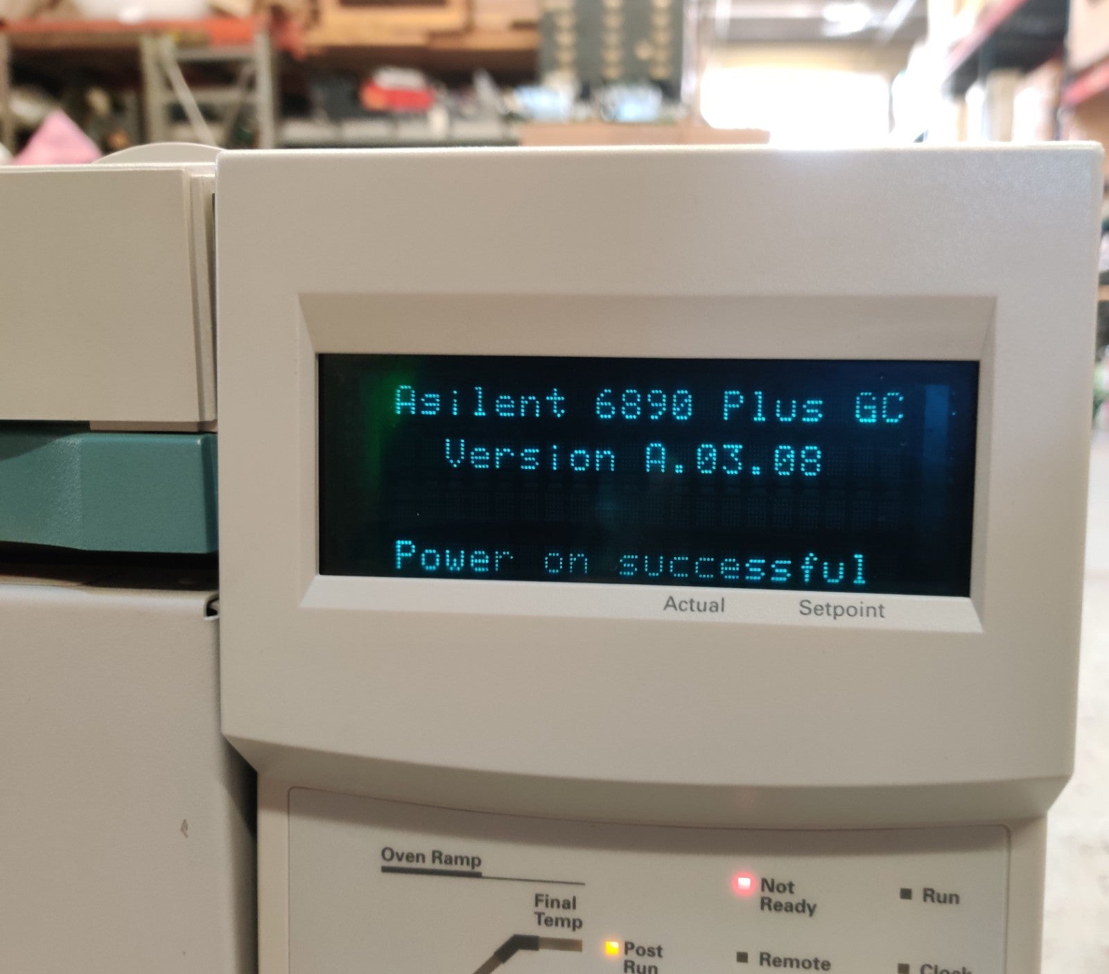 Gas Chromatograph System HP Agilent G1530A 6890 Plus