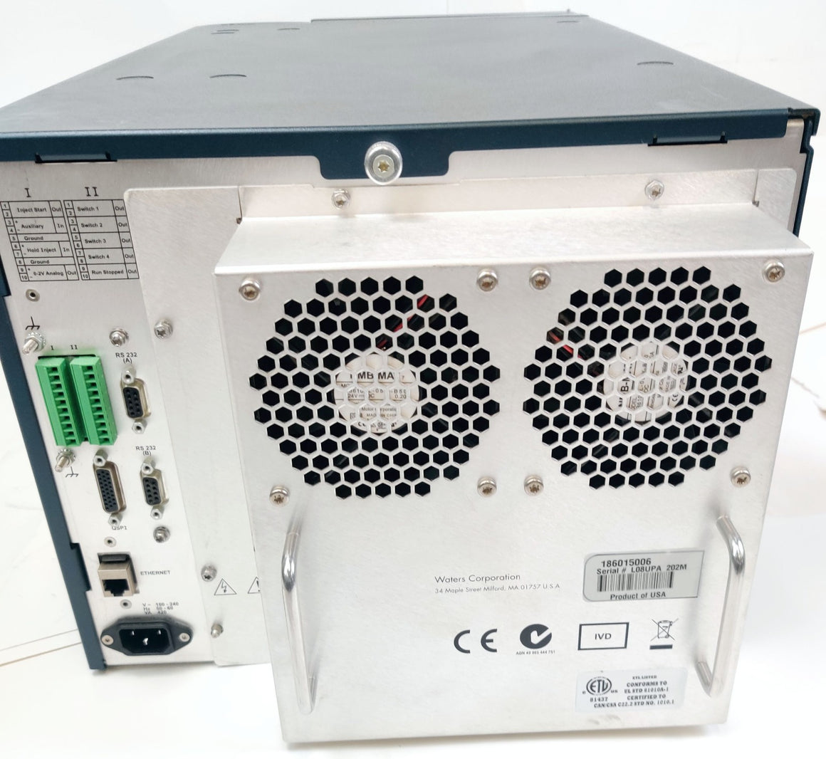 Waters Acquity UPLC Sample Manager 186015006 with 279001555 Fluidics Drawer Assembly