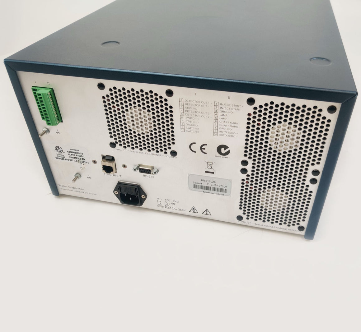Waters Acquity FLR Fluorescence Detector 186015029 UPLC w 2µL 500 psi Flow