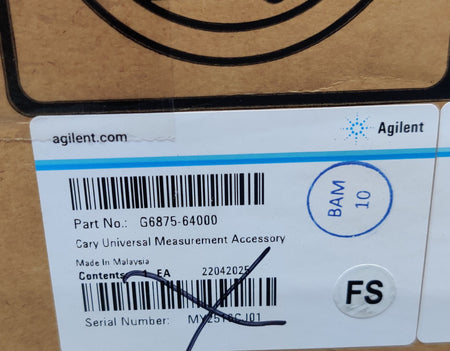 Universal Measurement Accessory Agilent G6875A Cary UV/VIS Spectrophotometer