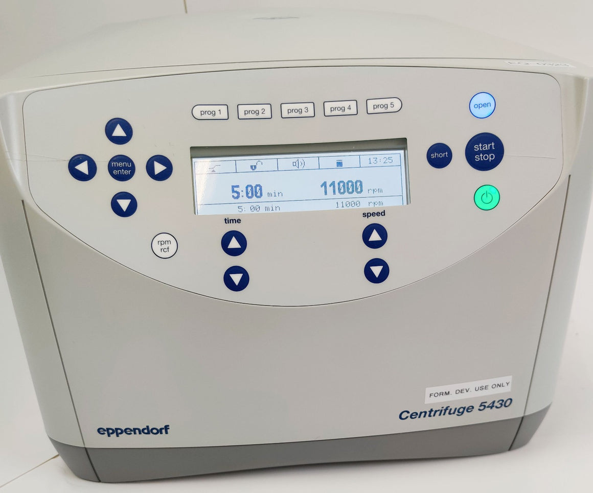 Eppendorf 5430 Centrifuge & 24x2.0mL Rotor FA-45-24-11-HS