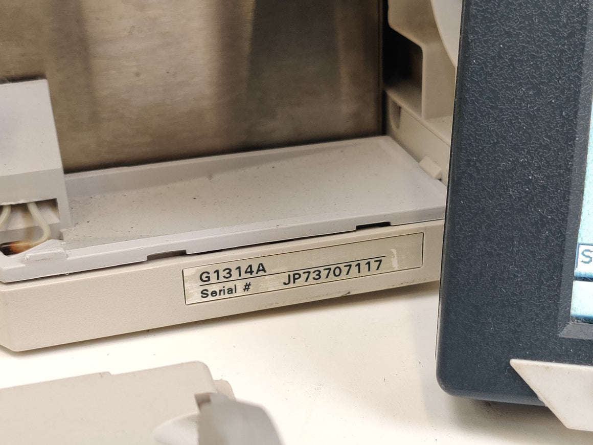 Agilent G1314A VWD Wavelength Detector HPLC 1100 with G1314-60086 Standard Cell