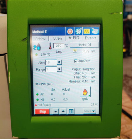 PerkinElmer Clarus 500 Gas Chromatograph dual FID Detector, Autosampler Tower