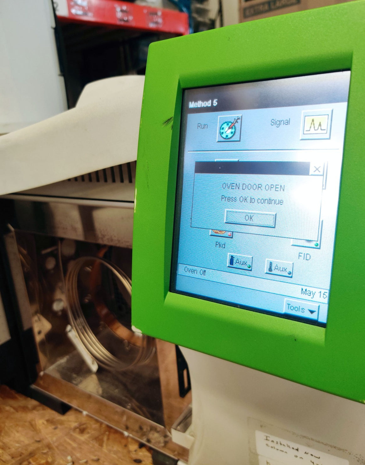 PerkinElmer Clarus 500 Gas Chromatograph dual FID Detector, Autosampler Tower