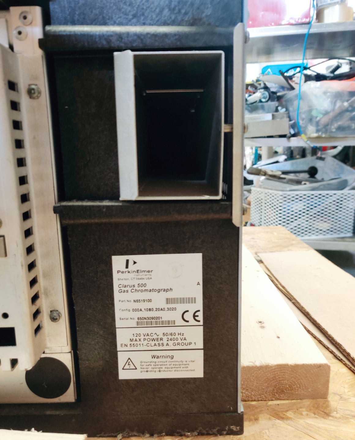 PerkinElmer Clarus 500 Gas Chromatograph dual FID Detector, Autosampler Tower