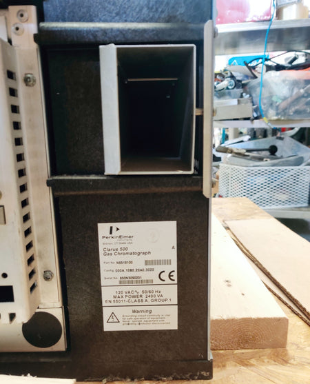 PerkinElmer Clarus 500 Gas Chromatograph dual FID Detector, Autosampler Tower
