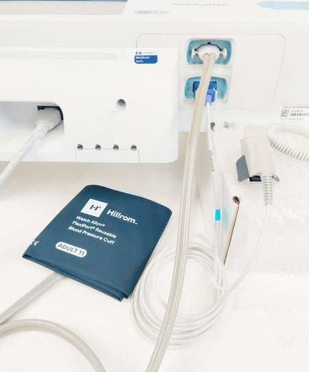 Welch Allyn Connex Integrated Wall System 85NTVX w SpO2, Probe, Battery, Cuff