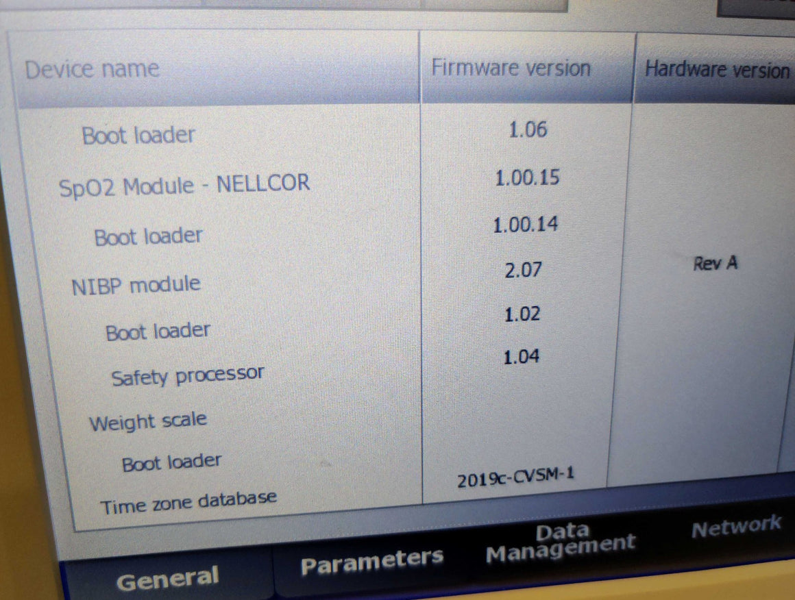 Welch Allyn Connex 6000 Vital Signs Monitor 65NTXX, NIBP, SPO2, Cuff and Stand - 