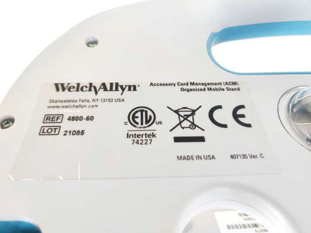 Welch Allyn Connex 6000 Vital Signs Monitor 65NTXX, NIBP, SPO2, Cuff and Stand - 