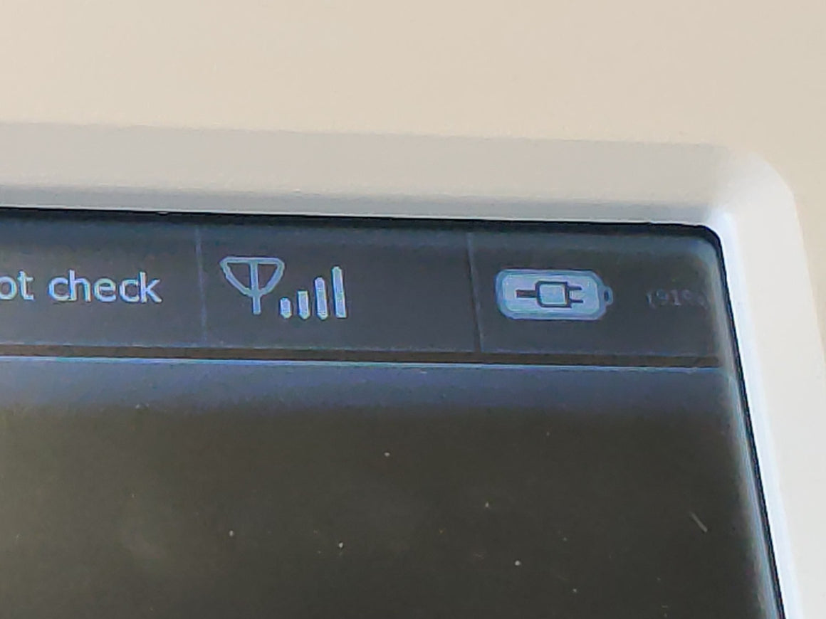 Welch Allyn Connex 6000 Vital Signs Monitor 65MTXX with SpO2, Temp, Cuff, - 