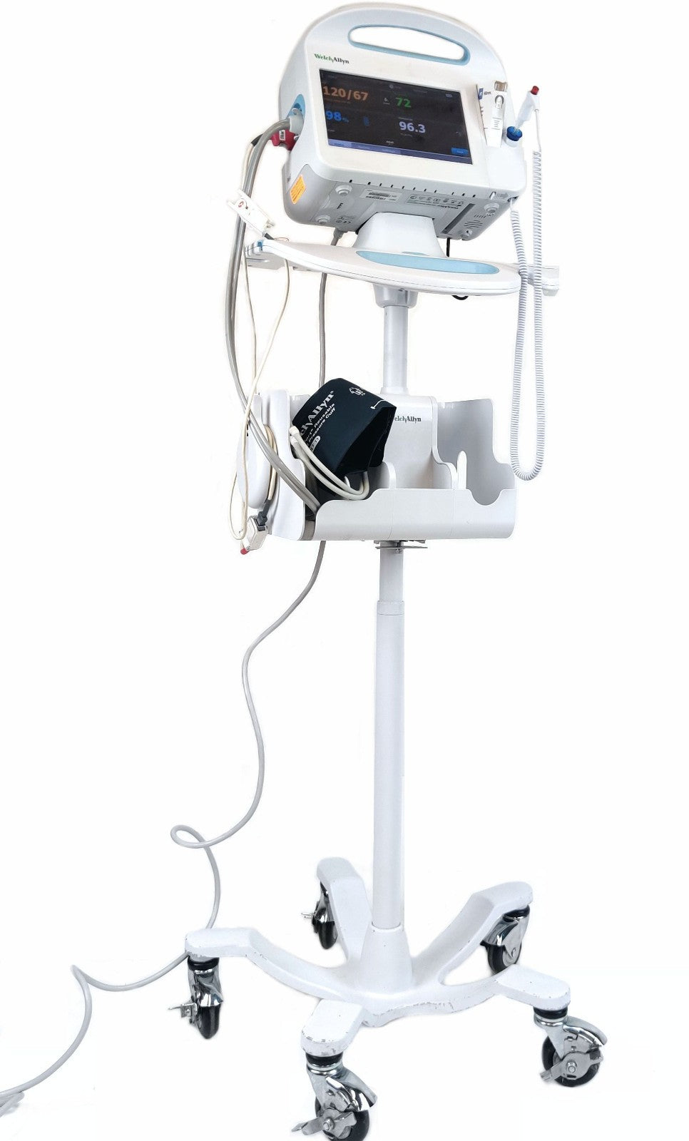 Welch Allyn Connex 6000 Vital Signs Monitor 68MXTX WIFI SpO2 Temp - 