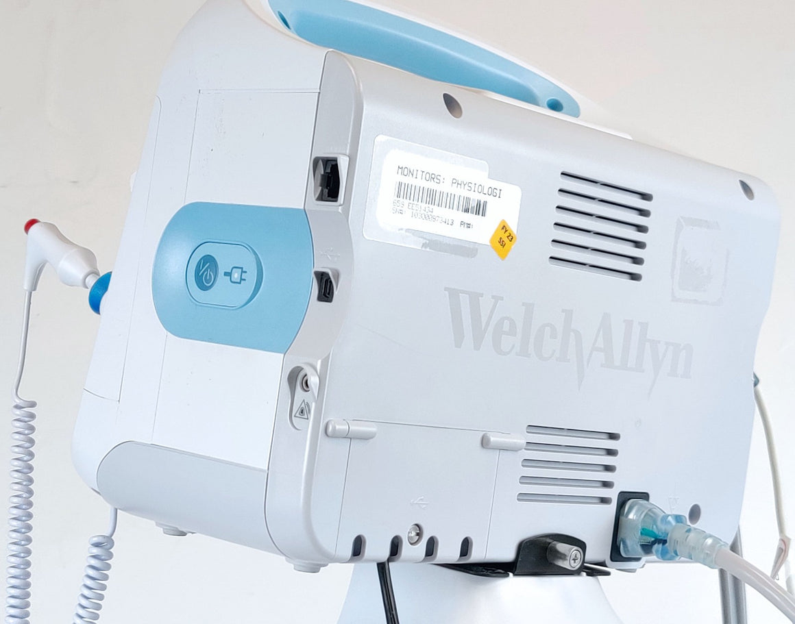 Welch Allyn Connex 6000 Vital Signs Monitor 68MXTX WIFI SpO2 Temp - 