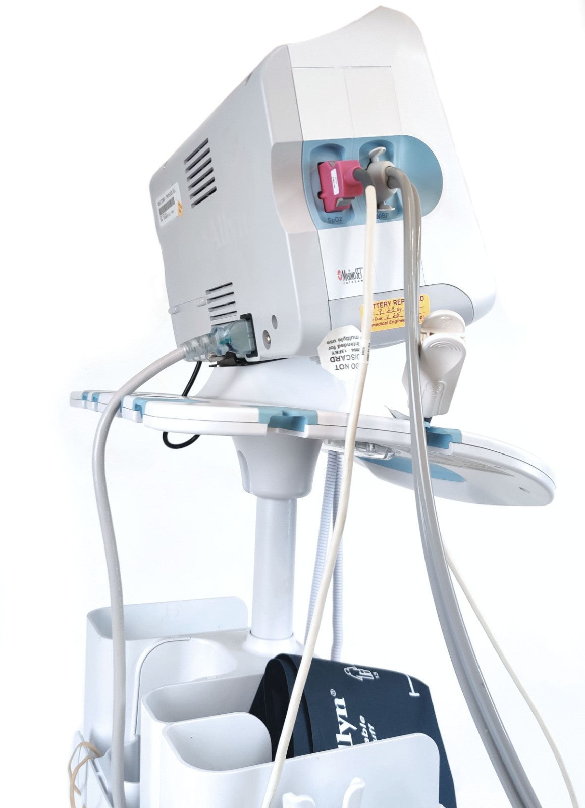 Welch Allyn Connex Vital Signs Monitor 6000 WIFI 65MTXX w Masimo, Mobile