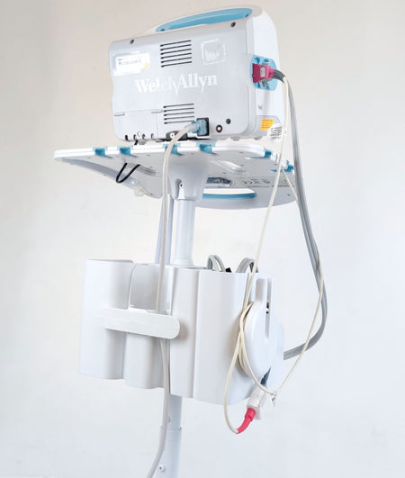Welch Allyn Connex Vital Signs Monitor 6000 WIFI 65MTXX w Masimo, Mobile