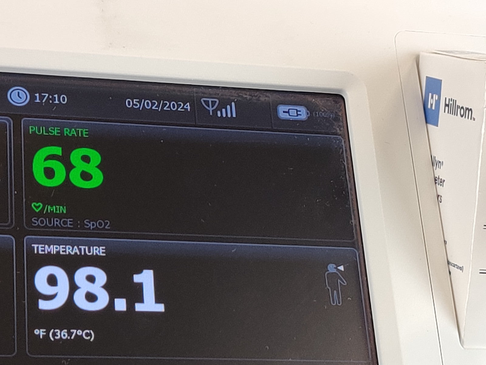 Vital Signs Monitor Welch Allyn 65MTXX Connex 6000