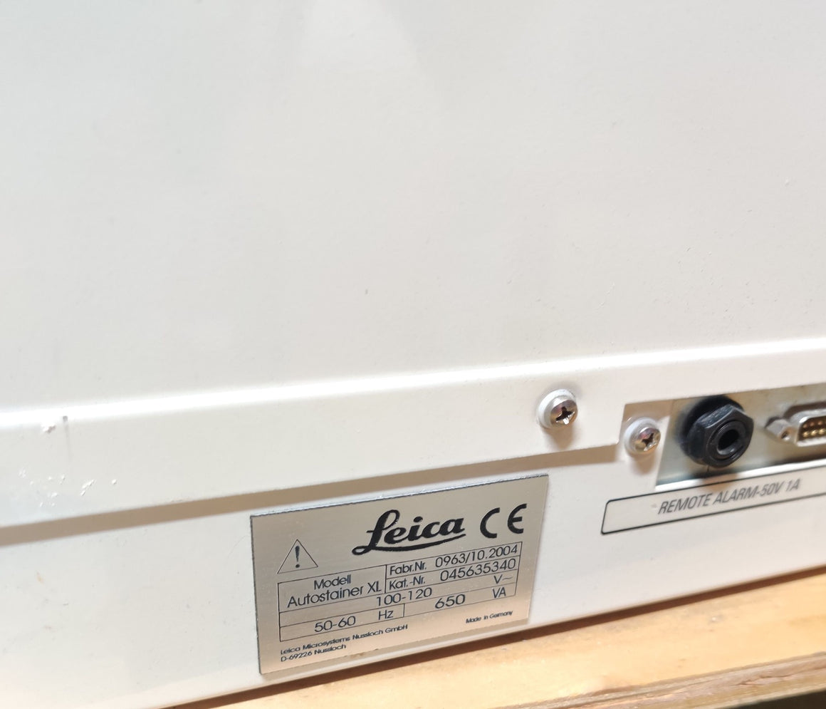 Leica AutoStainer XL ST5010 Programmable Automatic Slide Stainer with Bucket