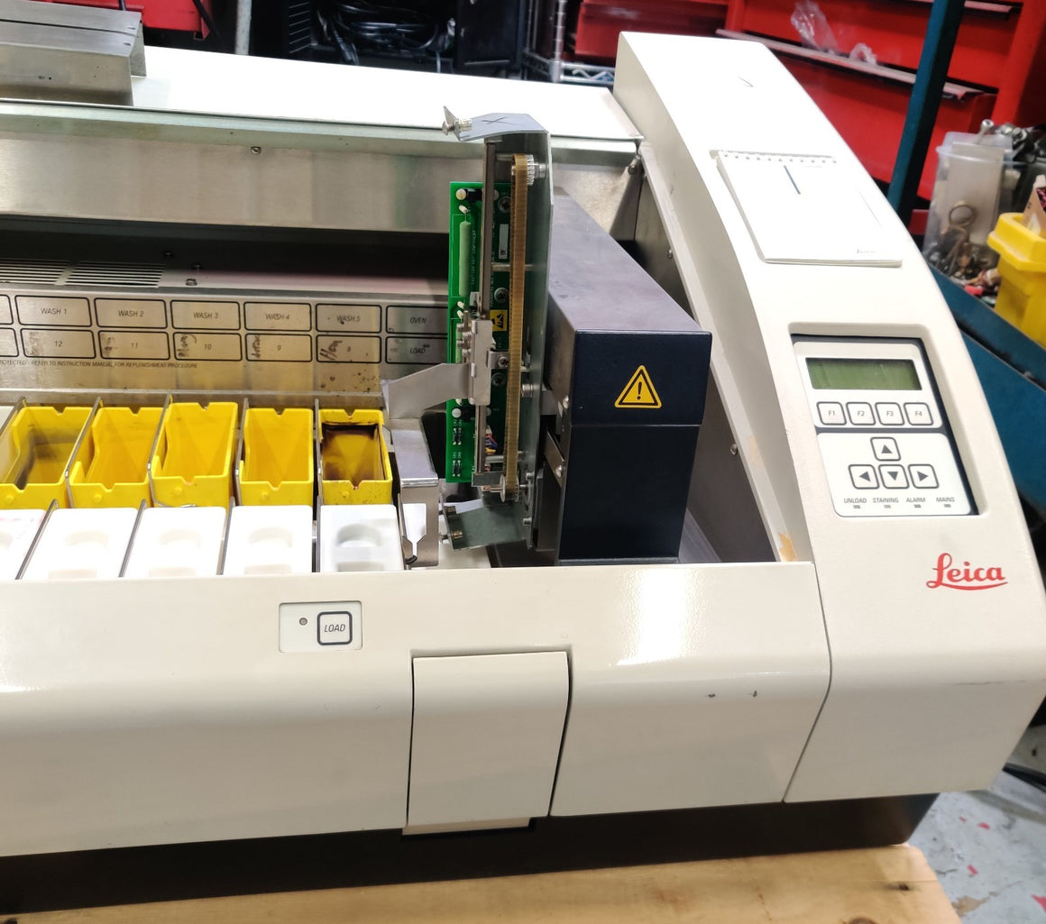 Leica AutoStainer XL ST5010 Programmable Automatic Slide Stainer with Bucket