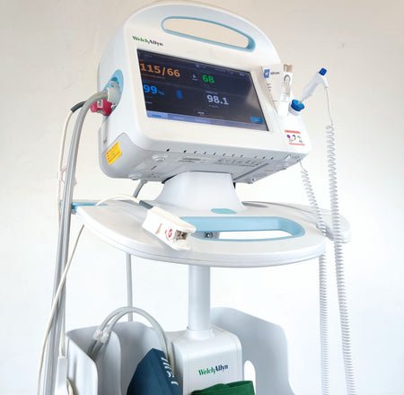 Welch Allyn Connex 6000 68MXTX Vital Signs Monitor WiFi Masimo SpO2 Temp - 