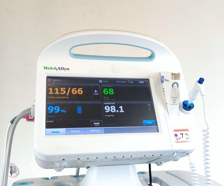 Welch Allyn Connex 6000 68MXTX Vital Signs Monitor WiFi Masimo SpO2 Temp - 