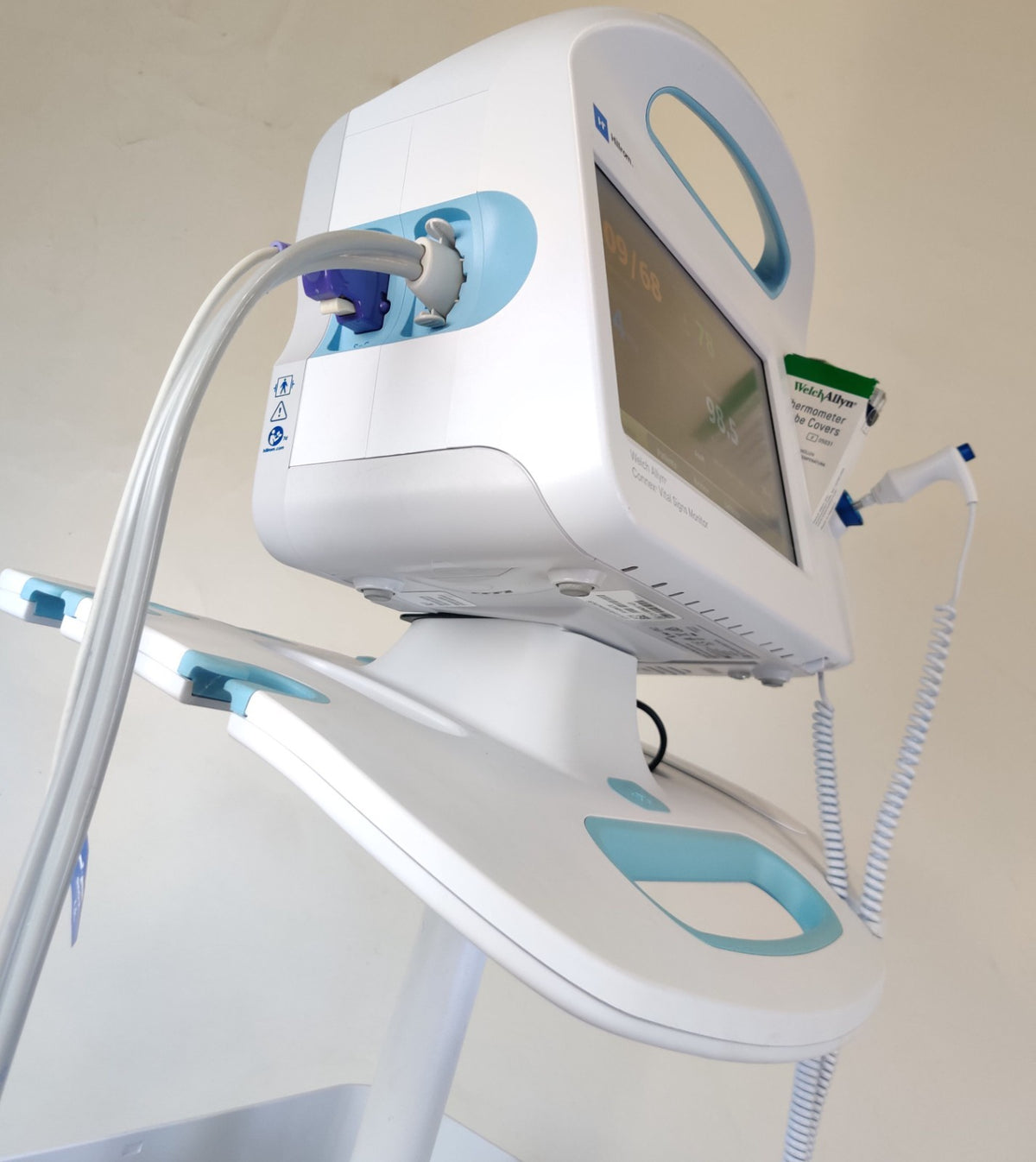Welch Allyn Connex 6000 68NXTX Vital Signs Monitor WiFi SpO2 Stand Temp MFD 2023 - 