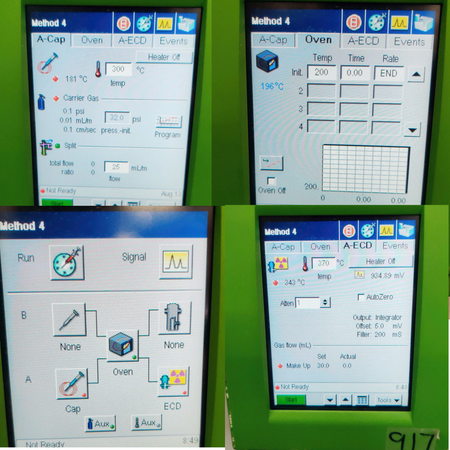 PerkinElmer Clarus 680 Gas Chromatograph N665968E. Power tested