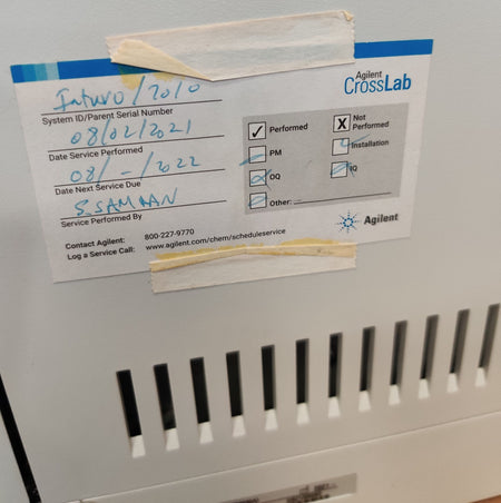 Agilent Intuvo 9000 G3950A Gas Chromatograph w/ S/SL Inlet Injector. 2021