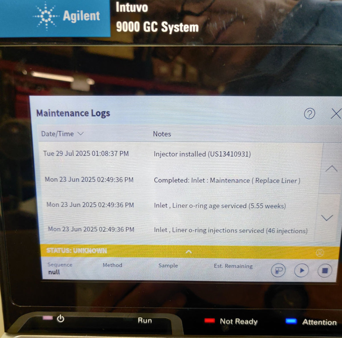 Agilent Intuvo 9000 Gas Chromatograph w/ HP-5ms Column & MMI Inlet Ready - 