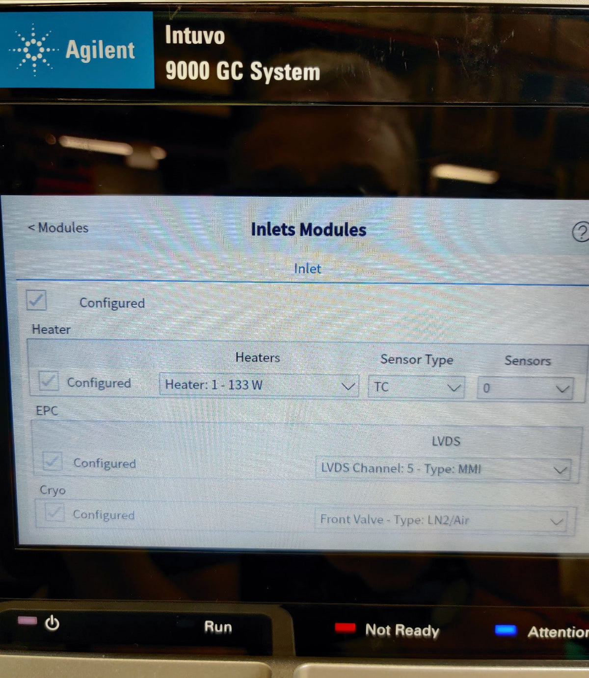 Agilent Intuvo 9000 Gas Chromatograph w/ HP-5ms Column & MMI Inlet Ready - 