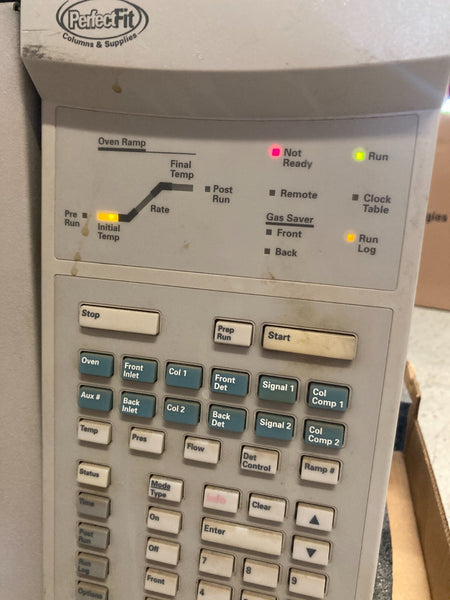 Agilent 6890 Plus Gas Chromatograph G1530A Dual FID Detector and Dual S/SL