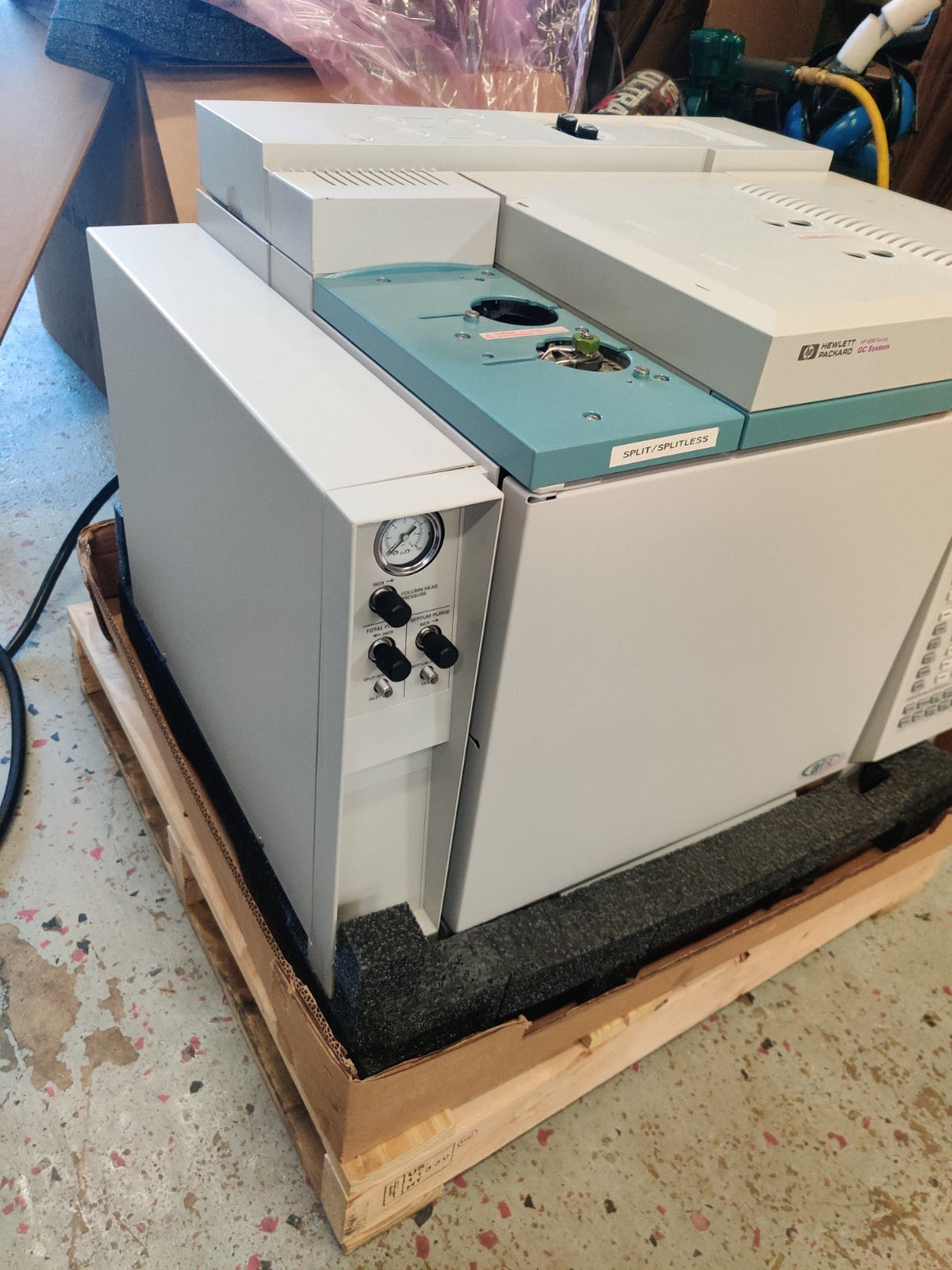 Agilent 6890 Plus Gas Chromatograph G1530A TCD Detector and S/SL Injector Tested