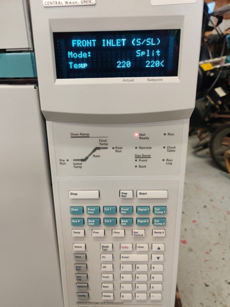 Agilent 6890 Plus Gas Chromatograph G1530A TCD Detector and S/SL Injector Tested