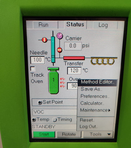 PerkinElmer TurboMatrix 40 Headspace Sampler for Clarus Autosystem XL GC Tested