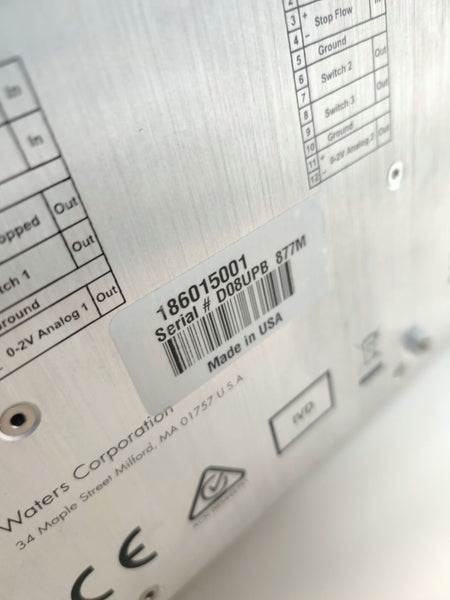 Waters Acquity UPLC Binary Solvent Manager UPB 186015001 Green Light Status