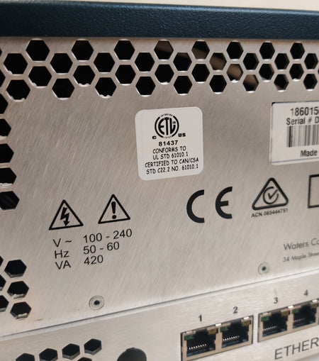 Waters Acquity UPLC Column Manager 186015007 Code UPM Tested Green Light Status