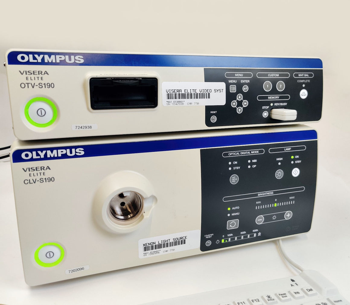 Olympus OTV-S190 Video System with CLV-S190 Light Source, MAJ-1959 Cable - 