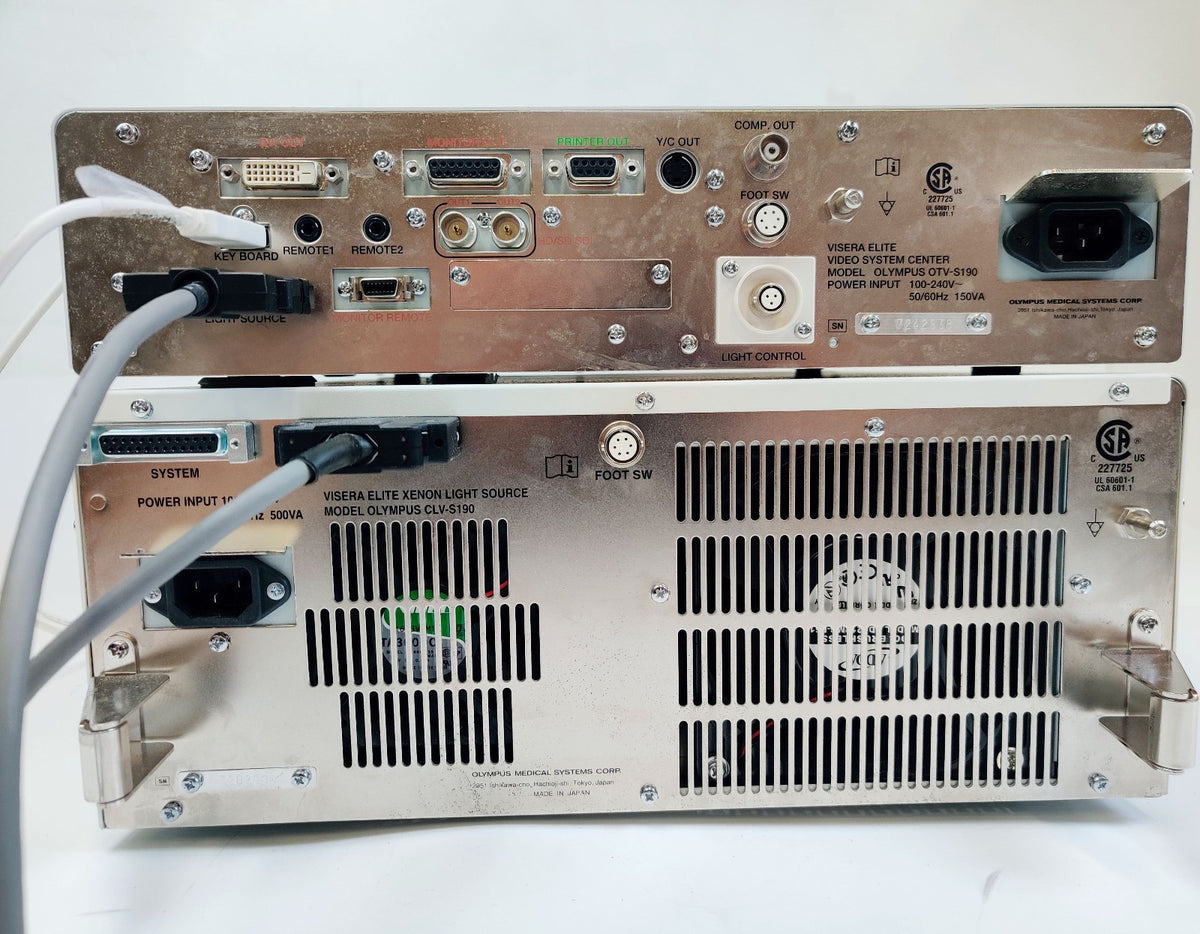 Olympus OTV-S190 Video System with CLV-S190 Light Source, MAJ-1959 Cable - 