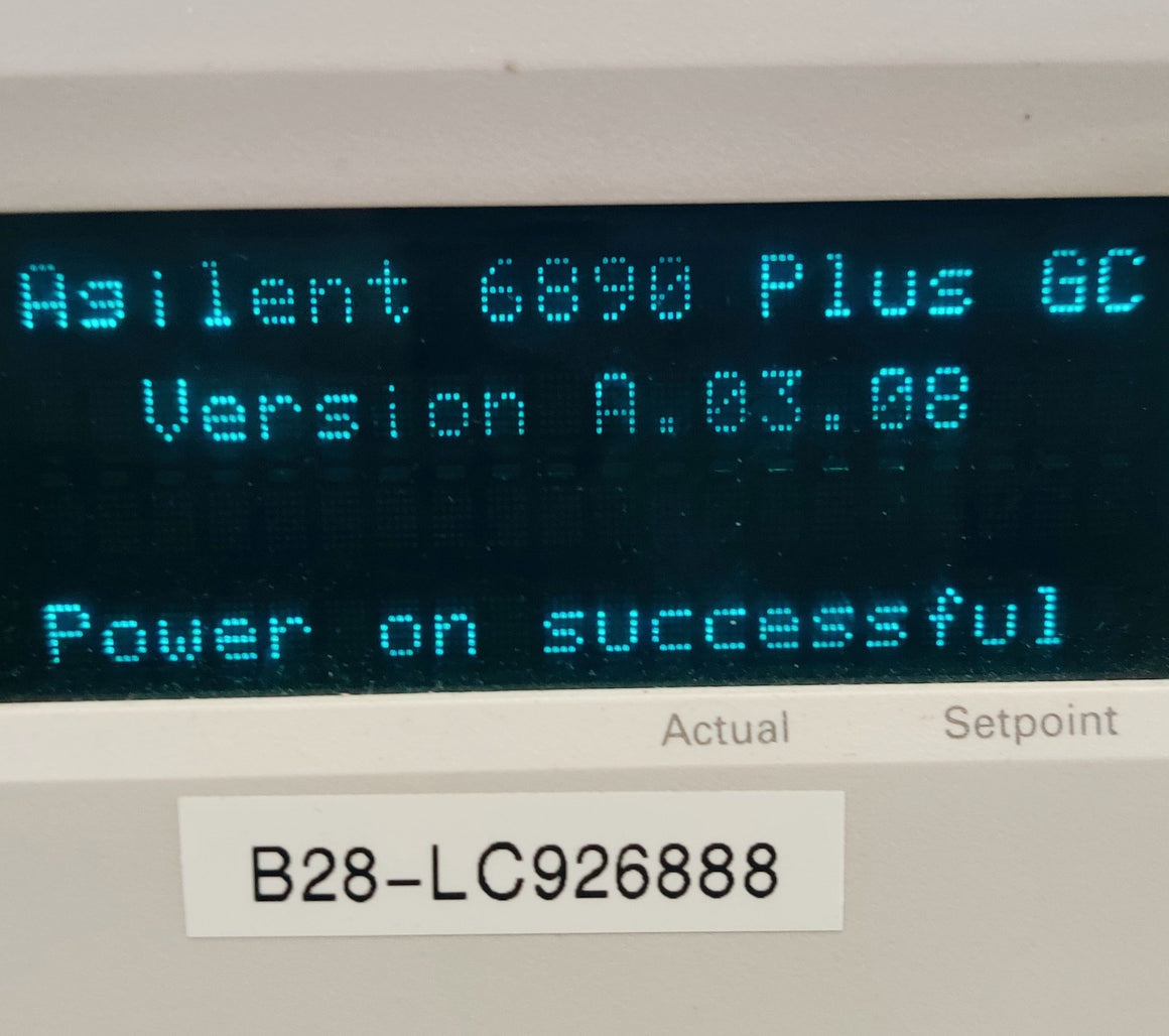 Agilent 6890 Plus Gas Chromatograph G1530A w Dual FID Detector and Dual