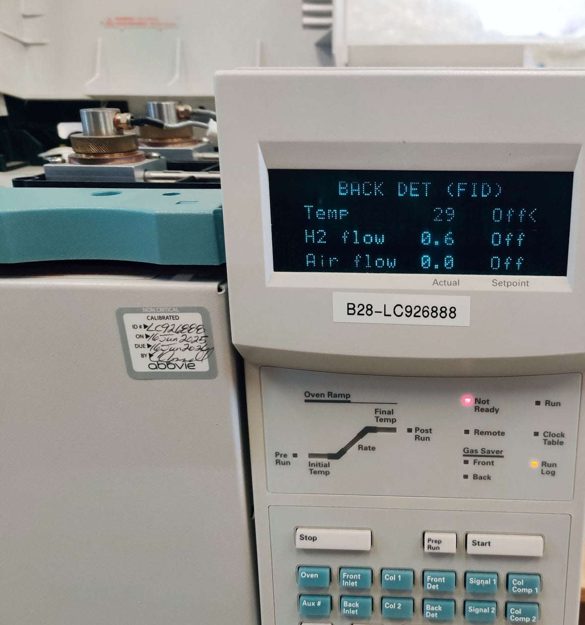 Agilent 6890 Plus Gas Chromatograph G1530A w Dual FID Detector and Dual