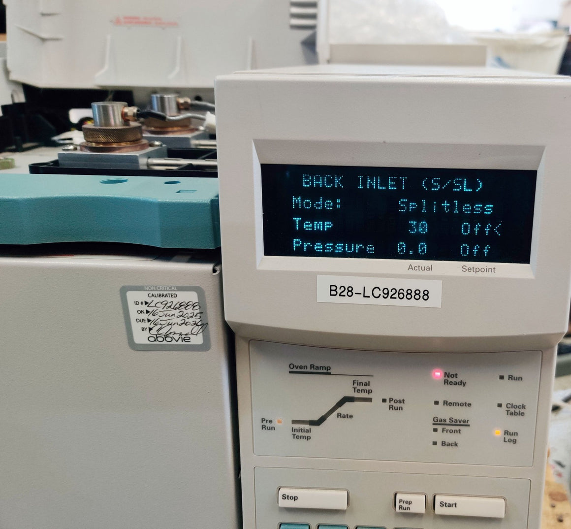 Agilent 6890 Plus Gas Chromatograph G1530A w Dual FID Detector and Dual