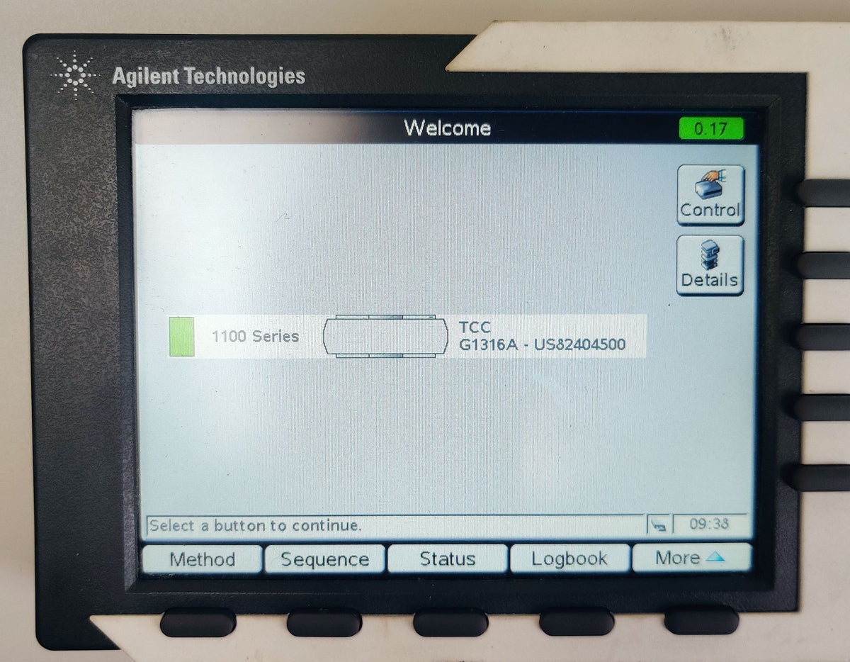 Agilent G1316A Colcom Thermostatted Column Compartment with Front Cover Tested - 
