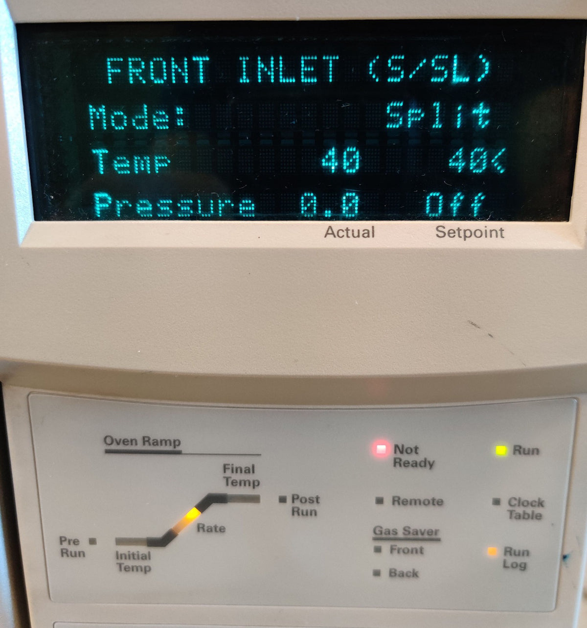 Agilent 6890N Network Gas Chromatograph G1530N with FID Detector, S/SL Injector - 