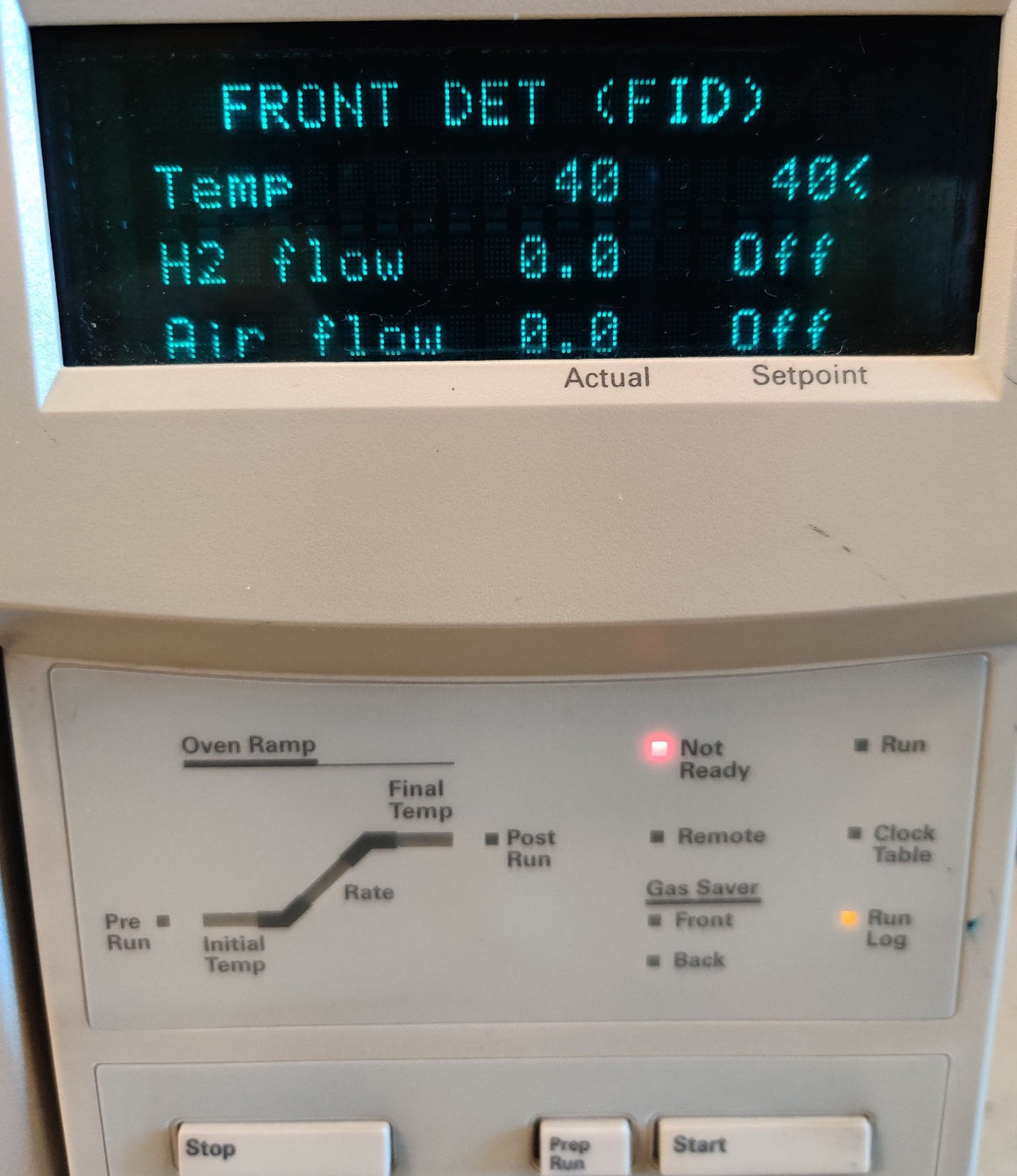 Agilent 6890N Network Gas Chromatograph G1530N with FID Detector, S/SL Injector - 