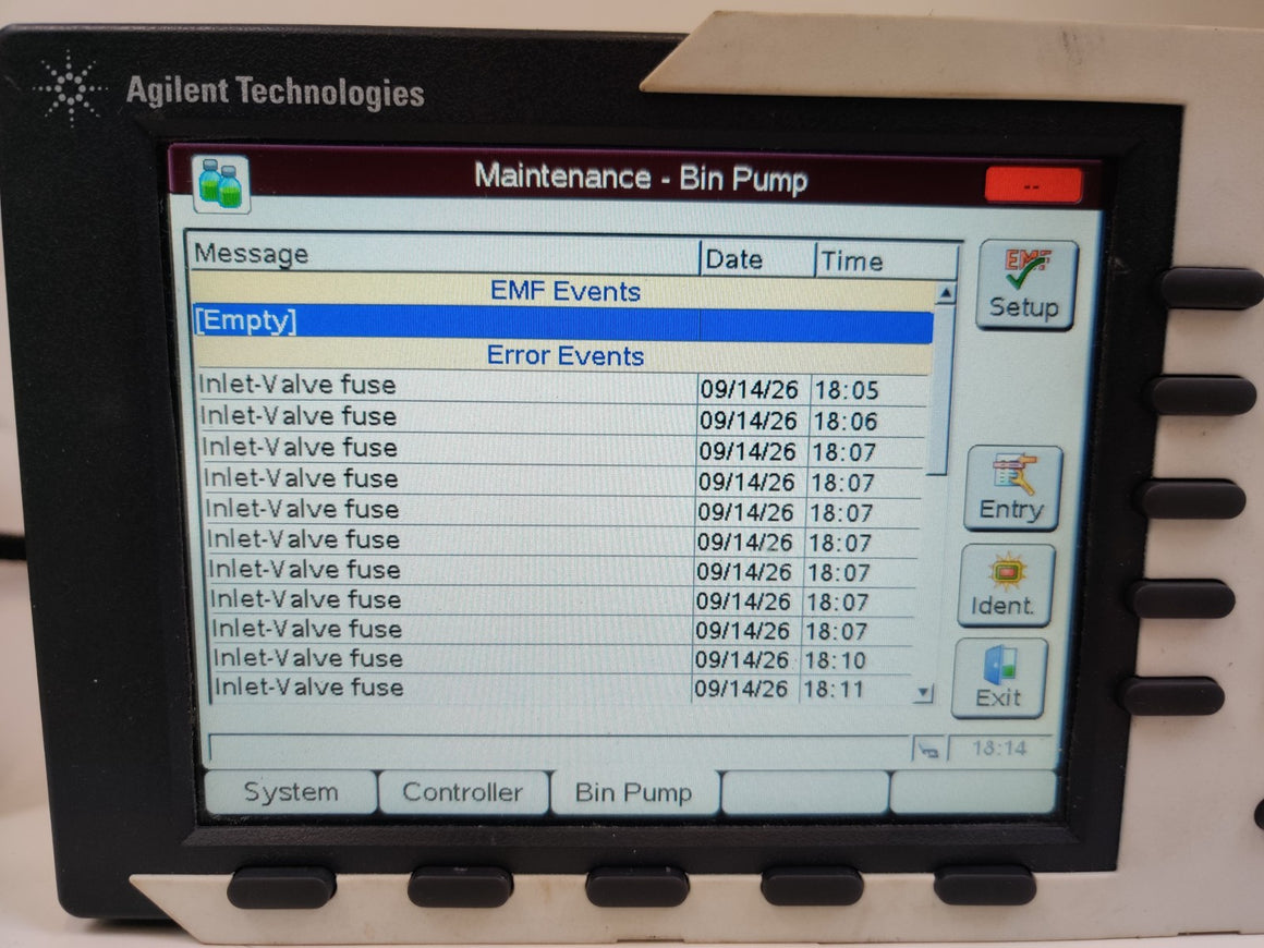 Agilent G1312A Binary Pump HPLC Bin Pump 1100 Chromatography - 