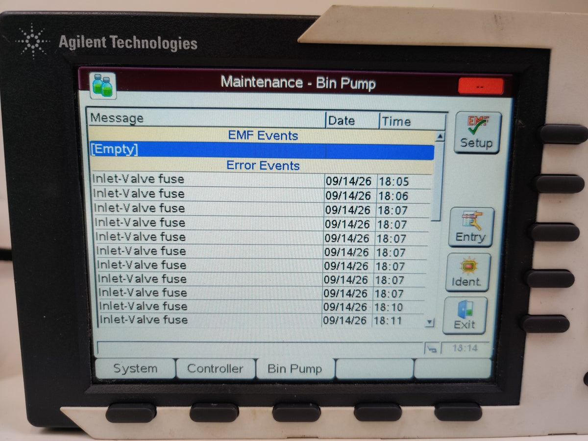 Agilent G1312A Binary Pump HPLC Bin Pump 1100 Chromatography - 