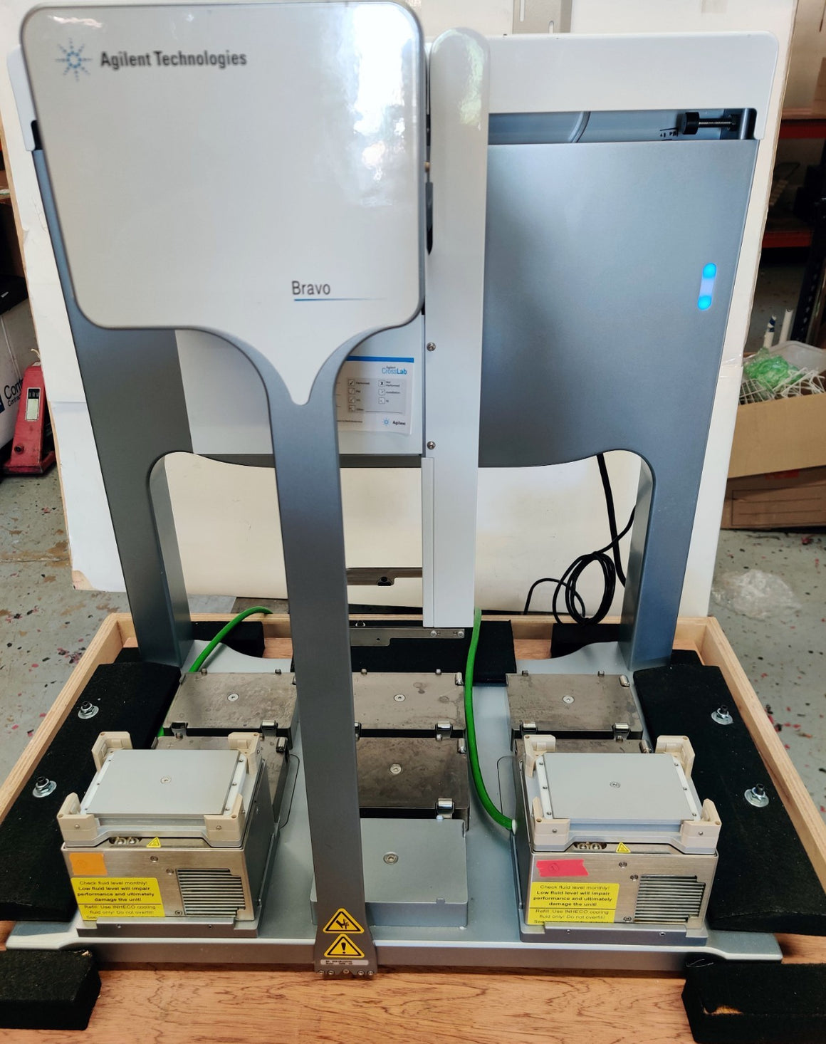 Agilent Bravo Automated Liquid Handling Platform 16050-102 with Inheco Multi TEC - 